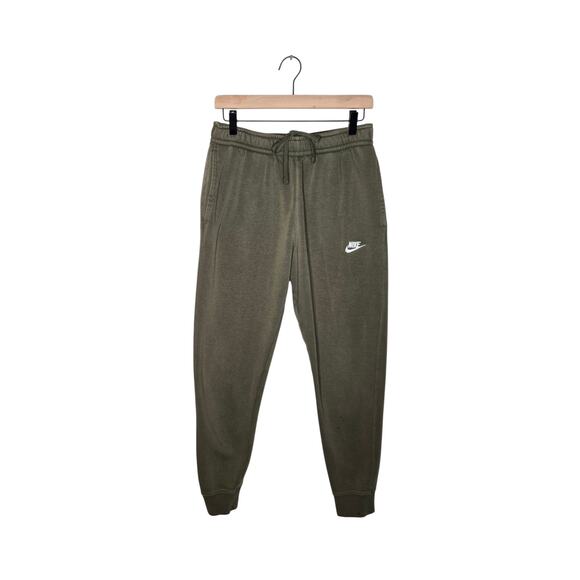 NIKE Men's Jogger Sweatpants Army Green Size Medium - Picture 1 of 16